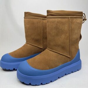 UGG Classic Short Weather Hybrid Waterproof Boots Mens Chestnut Big Sky 11439